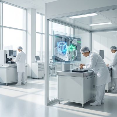 Precision manufacturing quality control with AI-powered computer vision anomaly detection